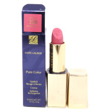 (220 Powerful(Creme)) Estee Lauder Pure Color Lipstick  0.12oz/3.5g New With Box