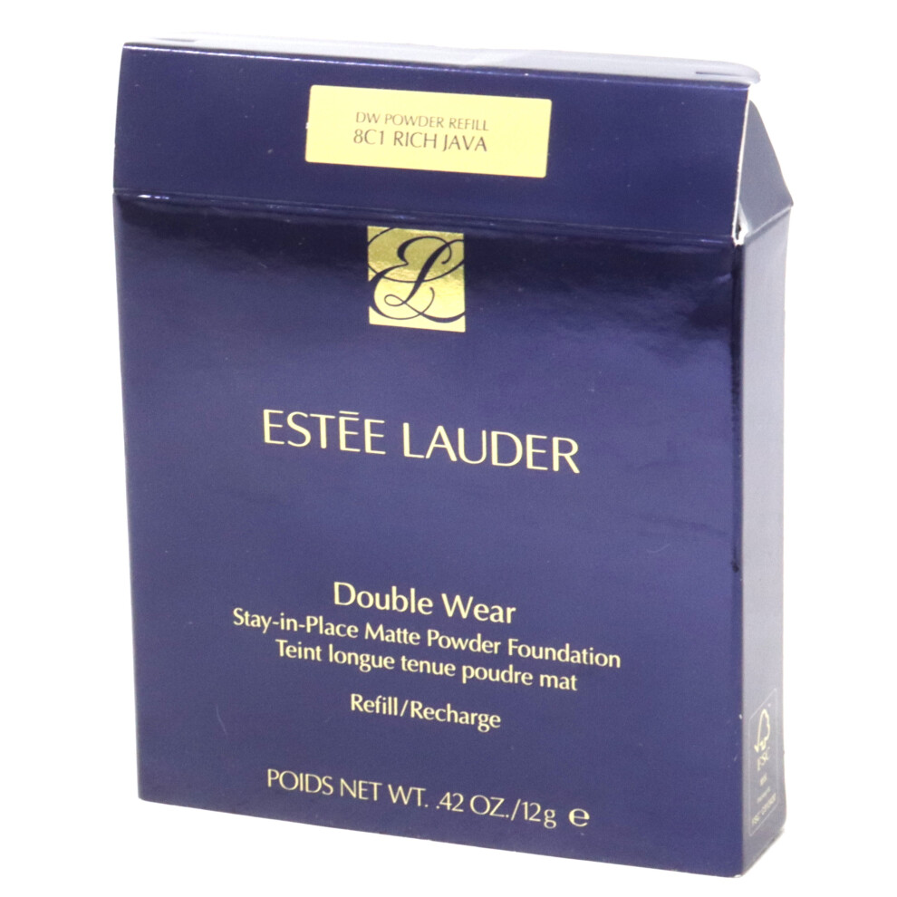 (8C1 Richa Java) Estee Lauder Double Wear Stay-In-Place Powder Foundation 0.42oz  New With Box