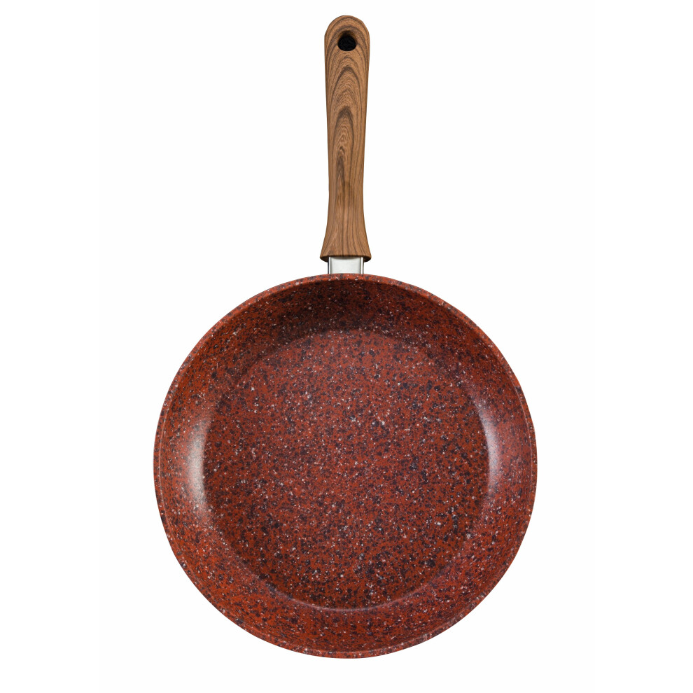 Jml Copper Stone Pan 28Cm - Ultra Non-Stick, Hardwearing Aluminium Core, Dynamic Heat Dispersion, Stainless Base