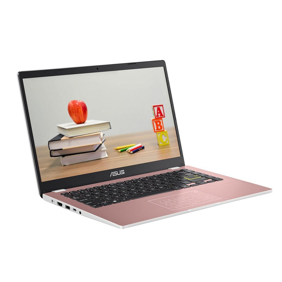 ASUS E410MA-EB1208WS Laptop 35.6 cm (14") Full HD Intel Celeron N N4020 4 GB DDR4-SDRAM 64 GB eMMC Wi-Fi 5 (802.11ac) Windows 11 Home in S mode Pink