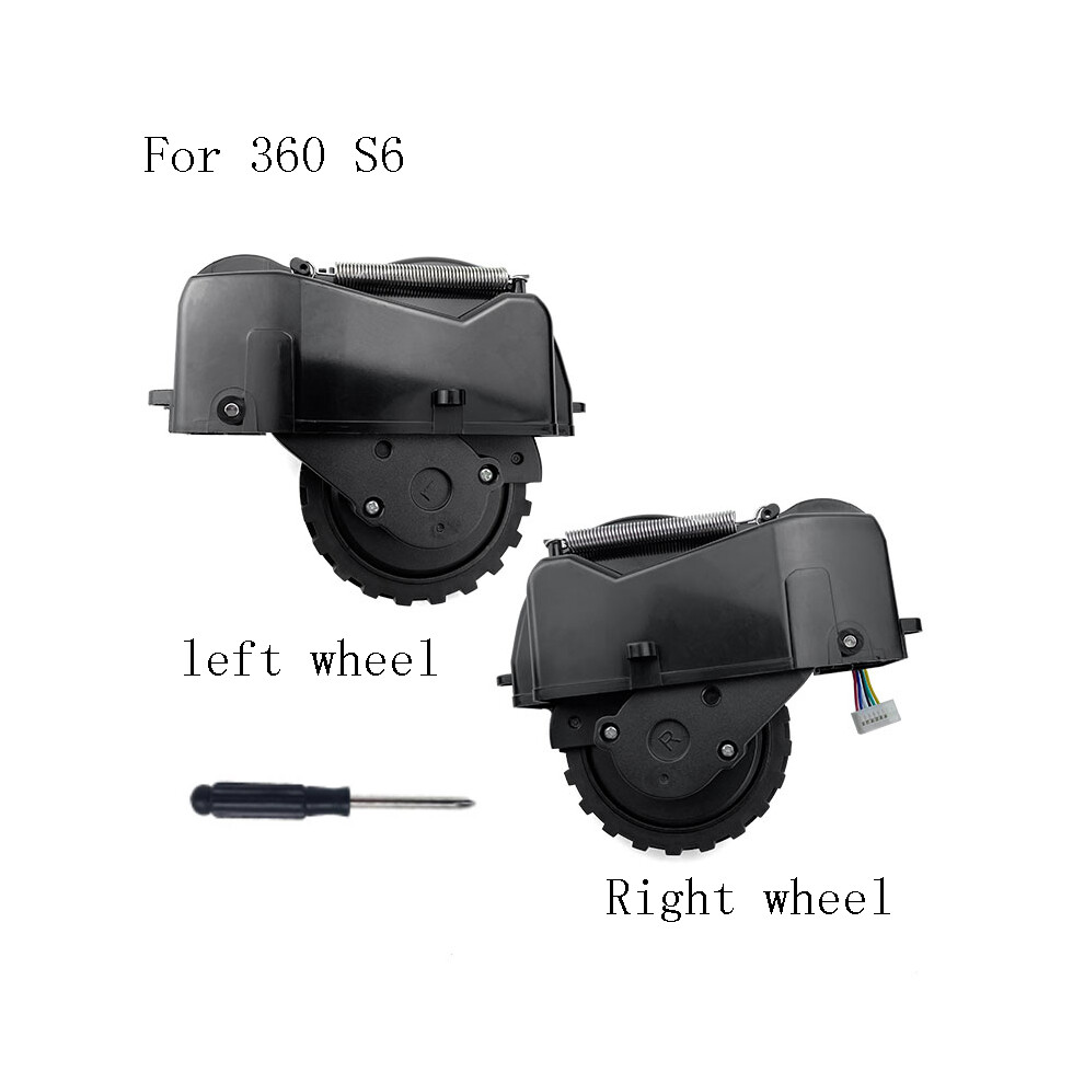 For 360 S6 sweeper vacuum cleaner left and right wheel accessories with motor replacement robot spare parts-image-OPC-PDY569W-NEW