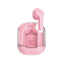 (Pink) Earphone Wireless Bluetooth Headphones Sport Gaming Headsets Noise Reduction