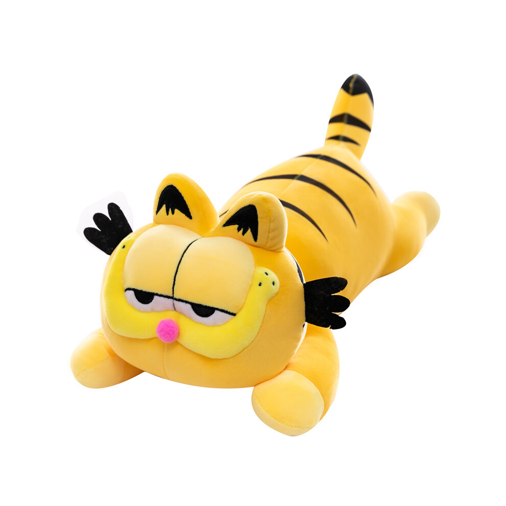 (60cm/23.62in) Garfield Cat Plush Stuffed Animal Toy Pillow Pp Cotton Orange Fluffy Gift Girls