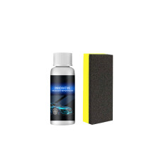 (20ml repair agent + sponge wipe) Car headlight repair fluid Car headlight crystal plating refurbishment repair agent