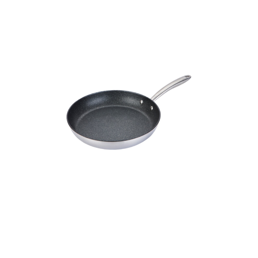 Prestige Scratch Guard Frying Pan Stainless Steel Induction Cookware - 29 cm