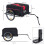Homcom Aosom Elite Two-Wheel Bicycle Large Cargo Wagon Trailer with Folding Storage 2