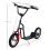 Homcom HOMCOM 75-80cm Kids Kick Scooter w/ Adjustable Handlebar Inflatable Wheels Black 2