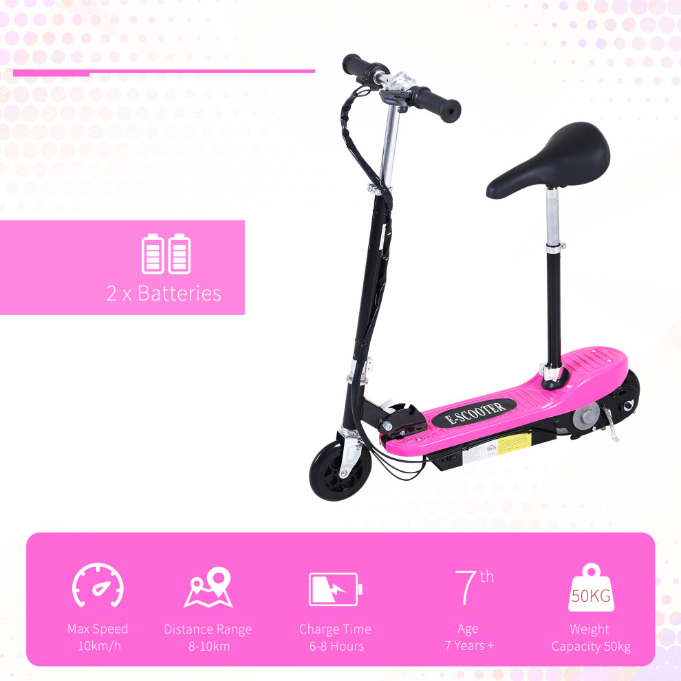 homcom-foldable-powered-scooter-120w-w--adjustable-seat-and-brake--pink