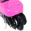 Homcom HOMCOM Foldable Powered Scooter 120W w/ Adjustable Seat and Brake, Pink 8