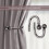 Imperial Rooms (Plain Ball- Black Nickel) Metal Curtain Holdbacks 2Pcs Wall Mounted Tie Back 3