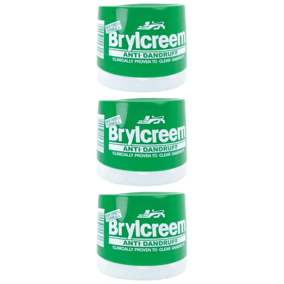 Brylcreem Anti-Dandruff Hair Styling Cream For Dandruff Control & Scalp Health 210ml (Pack Of 3)