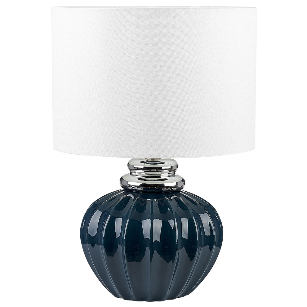 Table Lamp NERIS Ceramic Dark Blue