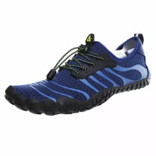 (3, 2# Dark Blue) Womens Mens Water Shoes Aqua Shoes Beach Swim Barefoot Non Slip Surfing Size UK
