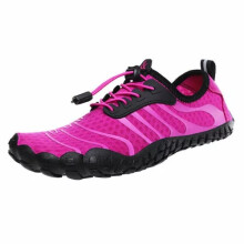 (3, 2# Purple) Womens Mens Water Shoes Aqua Shoes Beach Swim Barefoot Non Slip Surfing Size UK