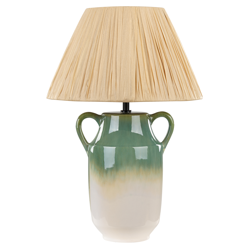 Table Lamp LIMONES Ceramic Green