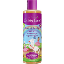 Childs Farm | Kids Hair & Body Wash 500ml | Blackberry & Organic Apple | Suitable for Dry, Sensitive & Eczema-prone Skin