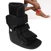 (M) Ultralight Broken Foot Walking Boot Ultra Breathable Full Shell Orthopaedic Protection Sprained Ankle Boot Achille Tendon Repair