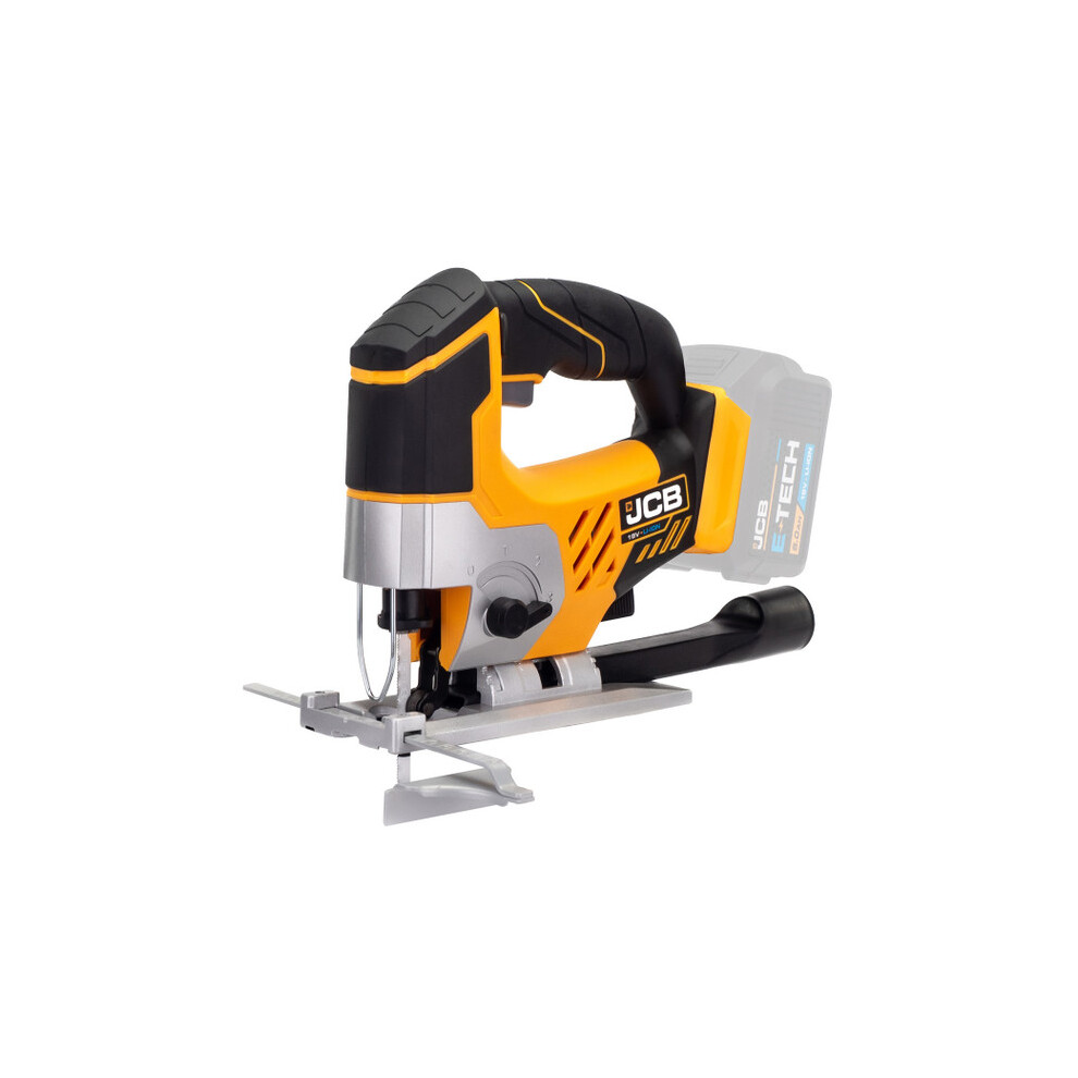JCB  21-18JS-B 18V Cordless Jigsaw Li-ion 2Ah-5Ah Battery, 0-45 Degrees Cutting Positions