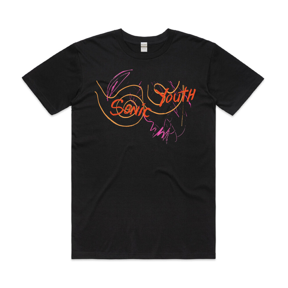 (L) Sonic Youth Evol Logo T-Shirt S