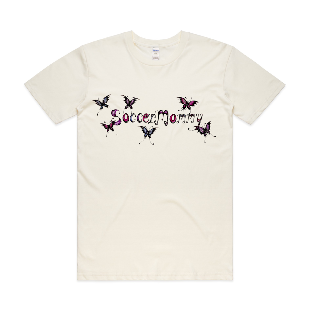 (M) Soccer Mommy Butterflies T-Shirt S