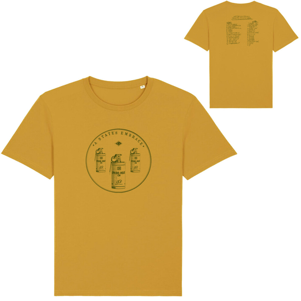 (XXXL) Godspeed You! Black Emperor A State's Embrace Ochre T-Shirt S