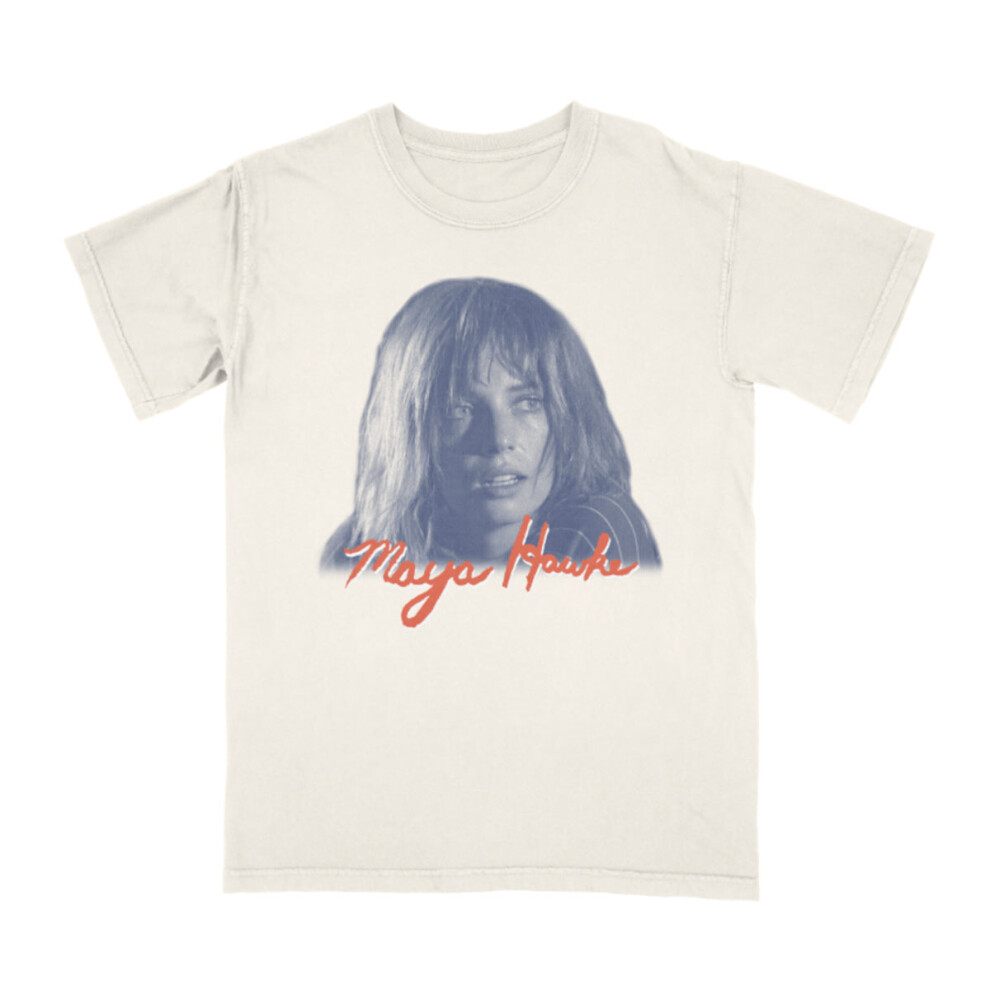 (XL) Maya Hawke Face White Mist T-Shirt S