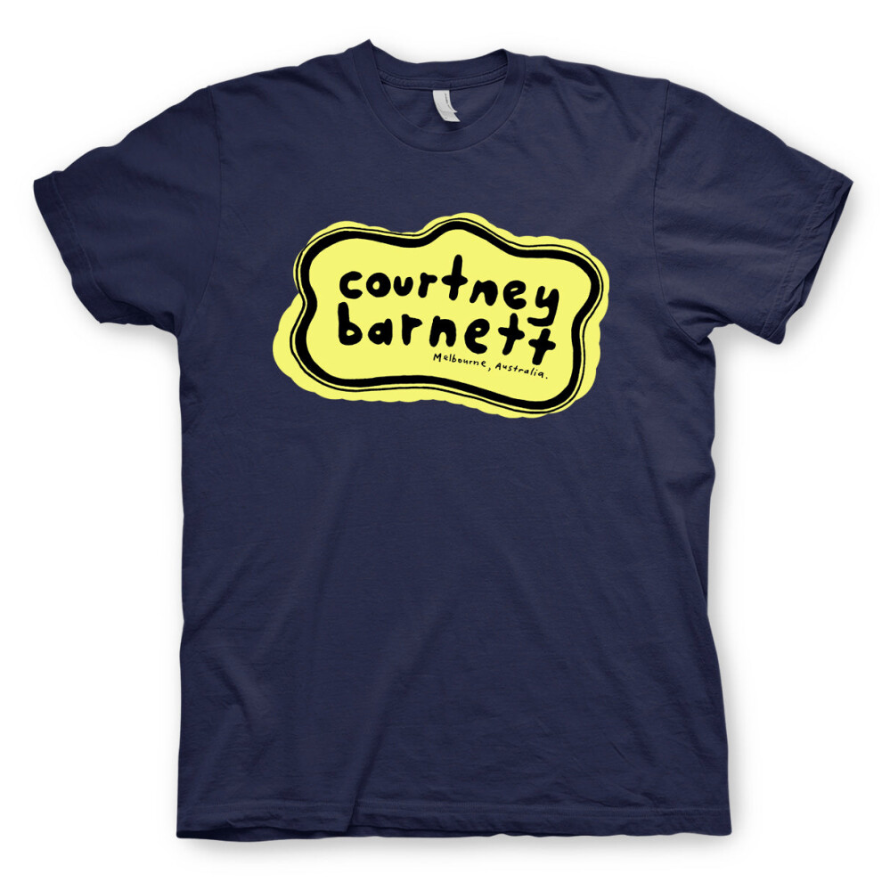 (L) Courtney Barnett Yellow Logo T-Shirt S