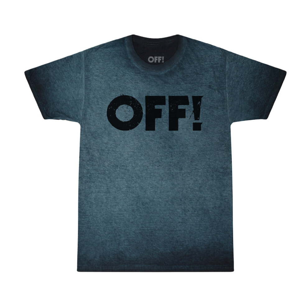 (M) OFF! OFF! Logo Limited Edition Acid Wash Tee T-Shirt S