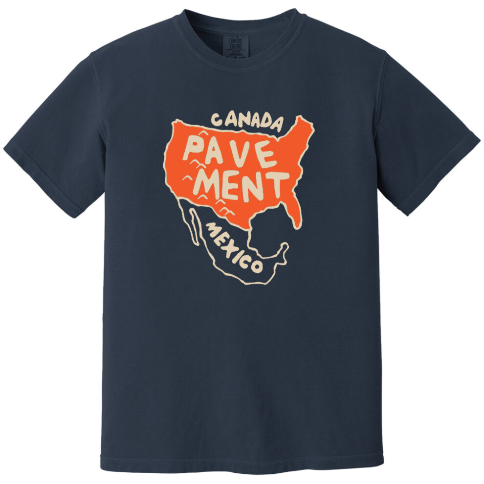 (S) Pavement North America Navy T-Shirt S