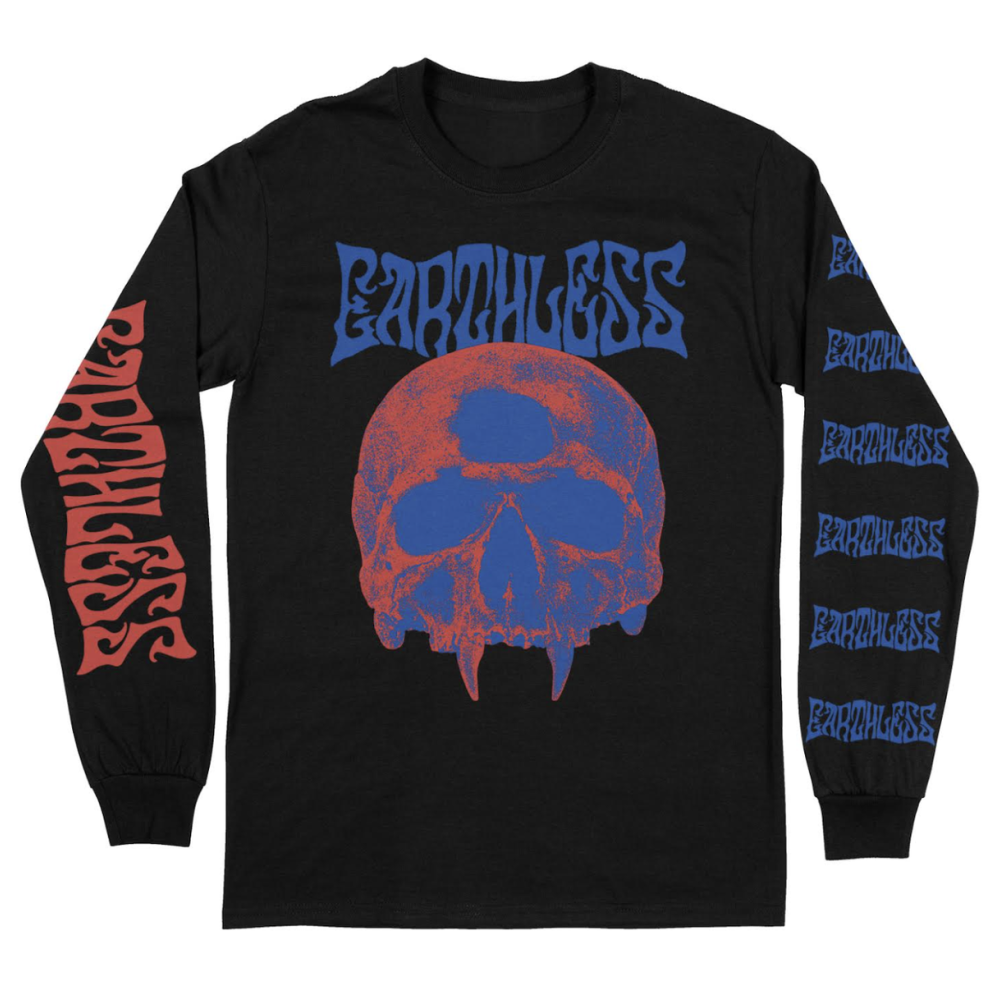 (XXXL) Earthless Fangs Longsleeve T-Shirt S