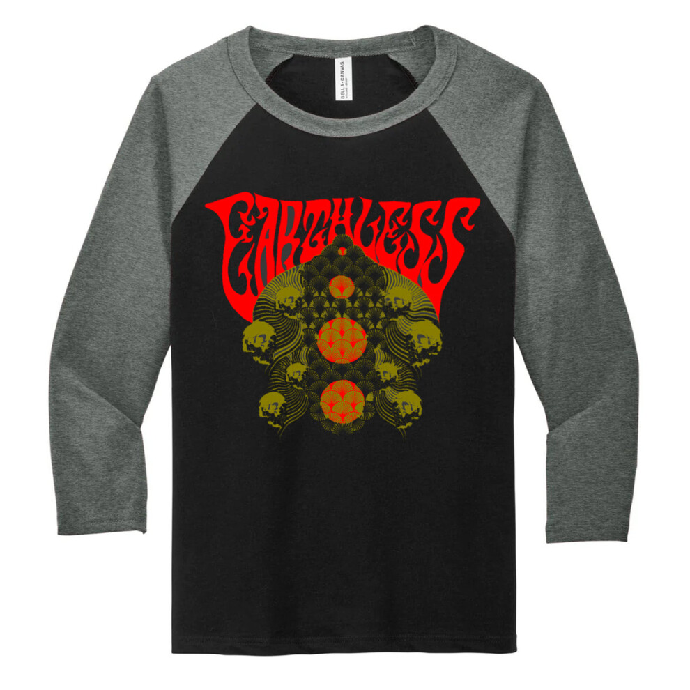 (XL) Earthless Floater Baseball Longsleeve T-Shirt S