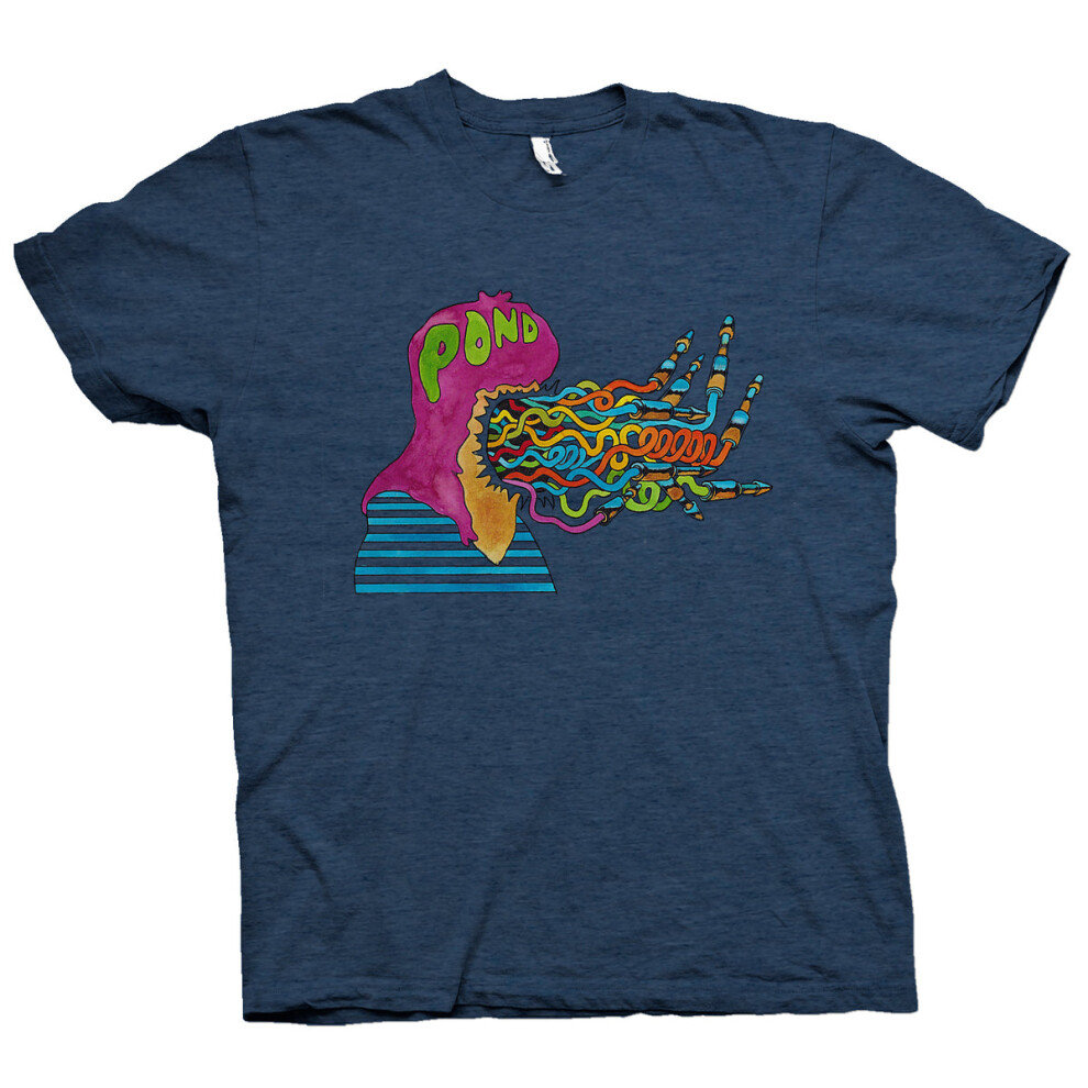 (M) Pond Cable Guy Navy T-Shirt S