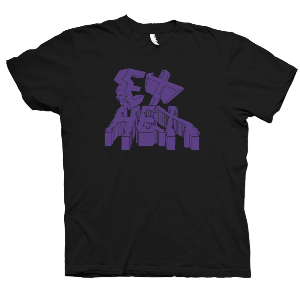 (XXXL) Ex Hex Purple Logo T-Shirt S