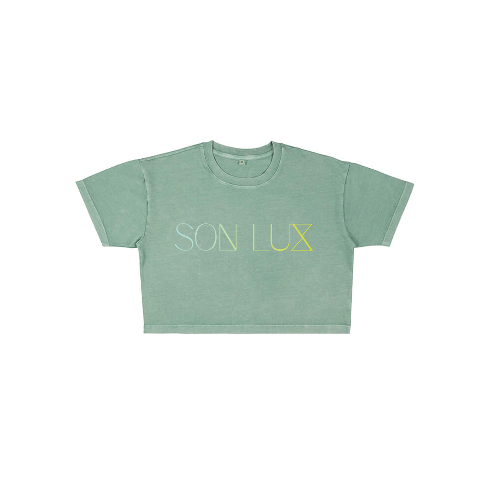 (XXL) Son Lux Son Lux Gradient Logo Crop Top T-Shirt S