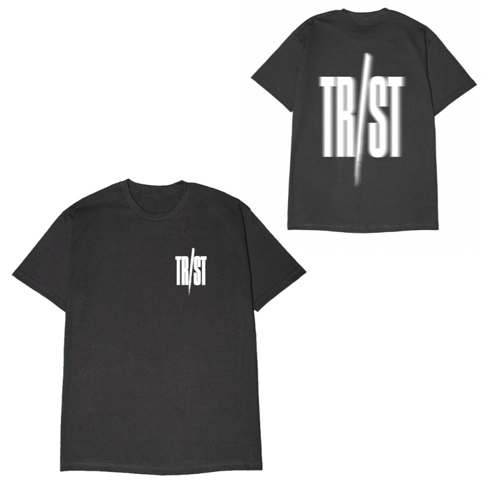 (S) TR/ST TR/ST Double Logo T-Shirt w/ blurred backprint T-Shirt S