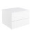 Avignon Bedside Table with 2 Drawers in White 1