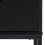 Mitra 1 Drawer Bedside Table in Black 8