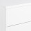 Avignon Bedside Table with 2 Drawers in White 6