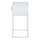 Mitra 1 Drawer Bedside Table in White 3