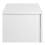 Avignon Bedside Table with 2 Drawers in White 3