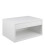 Cholet Square Bedside Table with 1 Drawer in White 1
