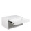 Cholet Square Bedside Table with 1 Drawer in White 3