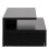 Ashlan Bedside Table with 1 Drawer in Black 3