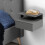 Ashlan Bedside Table with 1 Drawer in Grey 5