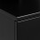 Ashlan Bedside Table with 1 Drawer in Black 8