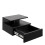 Ashlan Bedside Table with 1 Drawer in Black 4