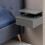 Ashlan Bedside Table with 1 Drawer in Grey 6