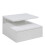 Ashlan Bedside Table with 1 Drawer in White 1