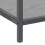 Seaford Bedside Table with 1 Drawer in Black 9