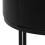 Polo Round Bedside Table in Black 7